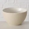 Müslischale RANURA beige