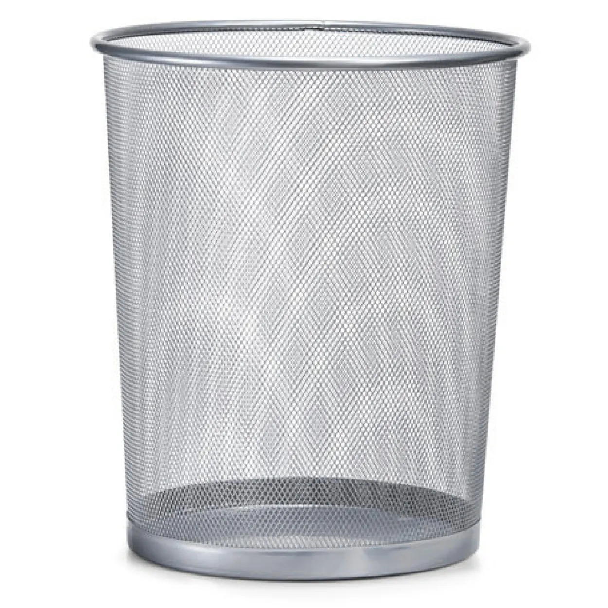 Papierkorb DYNAMO alufarbig