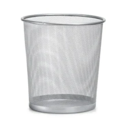 Papierkorb DYNAMO alufarbig