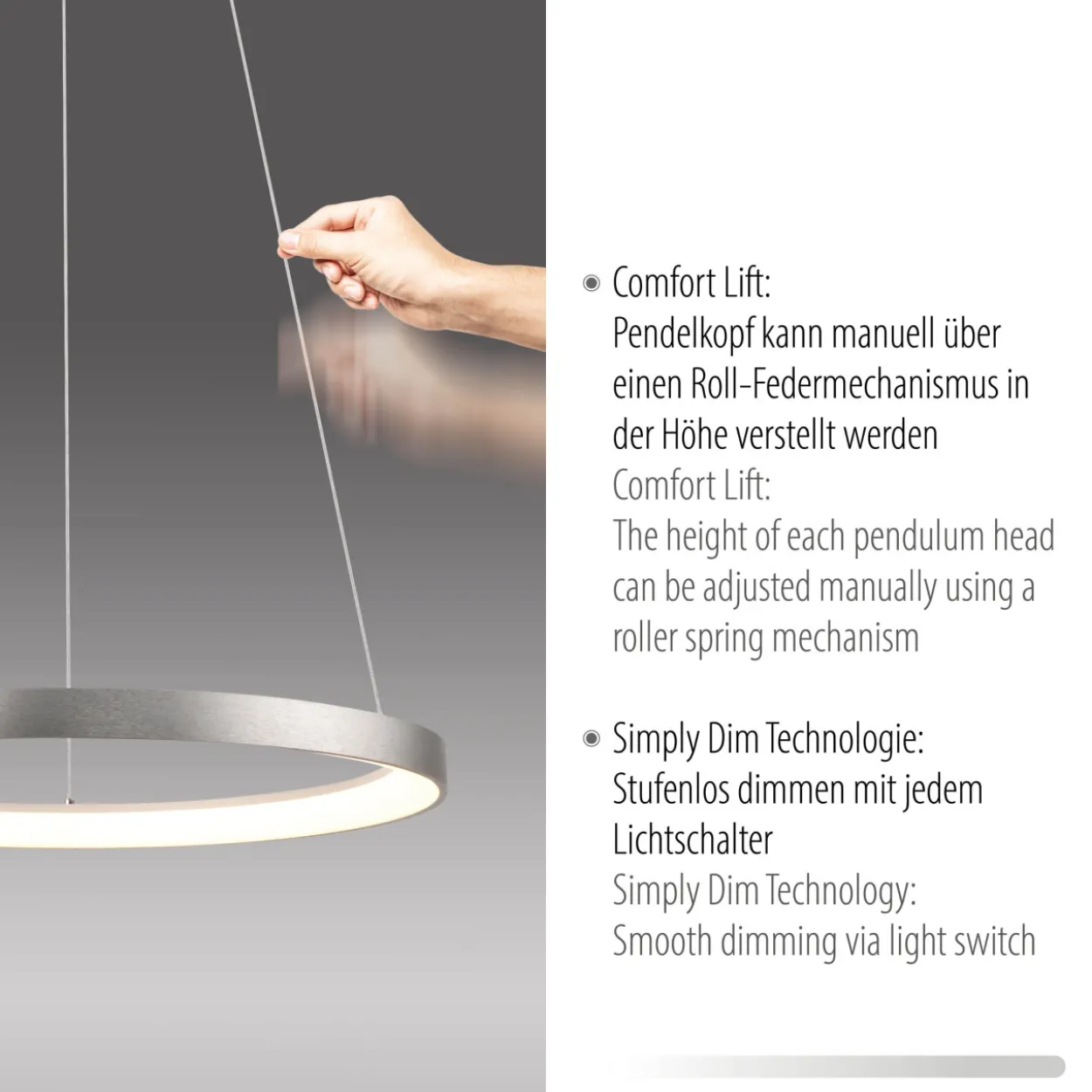 Pendelleuchte HOOP LED