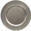 Platzteller GLOSSY silber