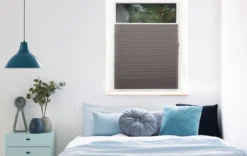 Plissee FREE grau 85x130cm