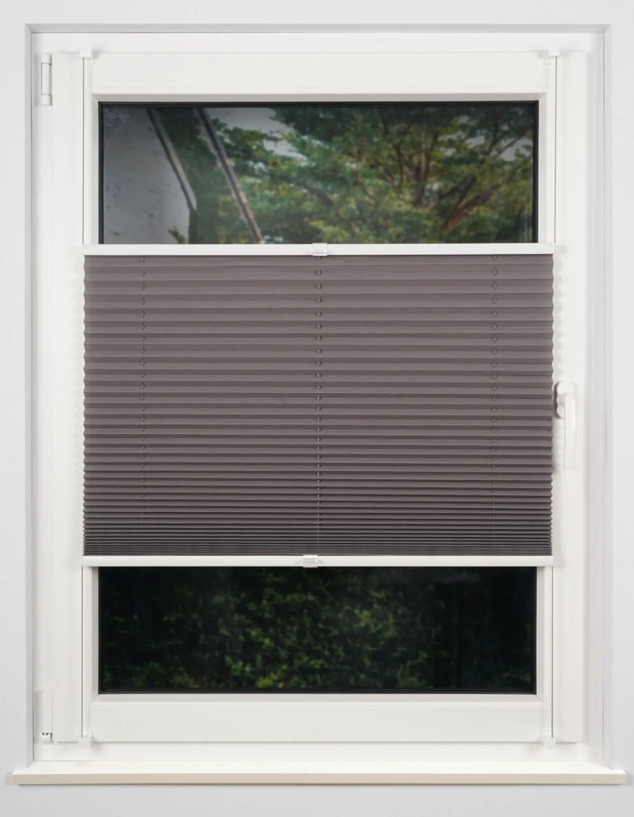 Plissee FREE grau 40x100cm