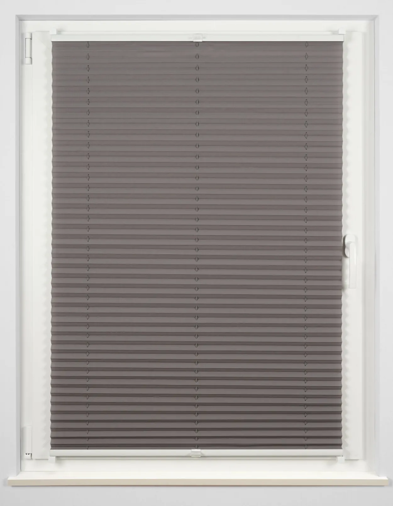 Plissee FREE grau 40x100cm