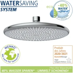 Regenduschkopf WATERSAVING