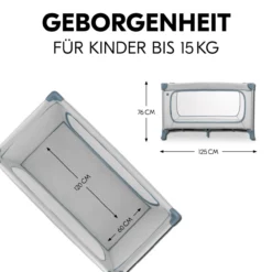 Reisebett hauck DREAM N PLAY PLUS