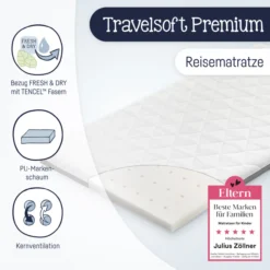 Reisebettmatraze TRAVELSOFT