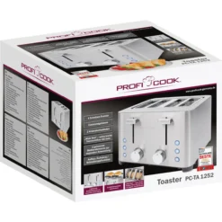 4-Scheiben-Toaster PROFICOOK