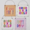 Schild HAPPY
