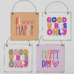 Schild HAPPY