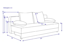 Schlafsofa ALAMEA