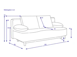 Schlafsofa KALLIOPE