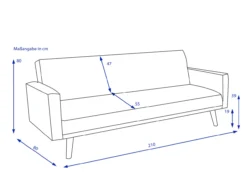 Schlafsofa LALITA