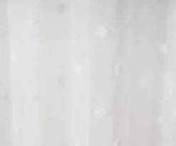 Schlaufenschal DOTS weiß