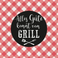Servietten GRILLEN
