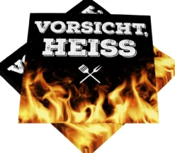 Servietten HEISS-KALT
