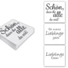 Servietten SPRÜCHE