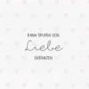 Servietten SPUREN VON LIEBE