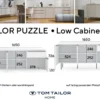 Sideboard TOM TAILOR COLOR PUZZLE