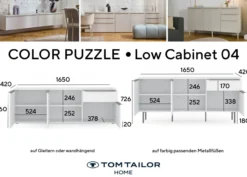 Sideboard TOM TAILOR COLOR PUZZLE
