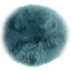 Sitzkissen LAMMFELL blau