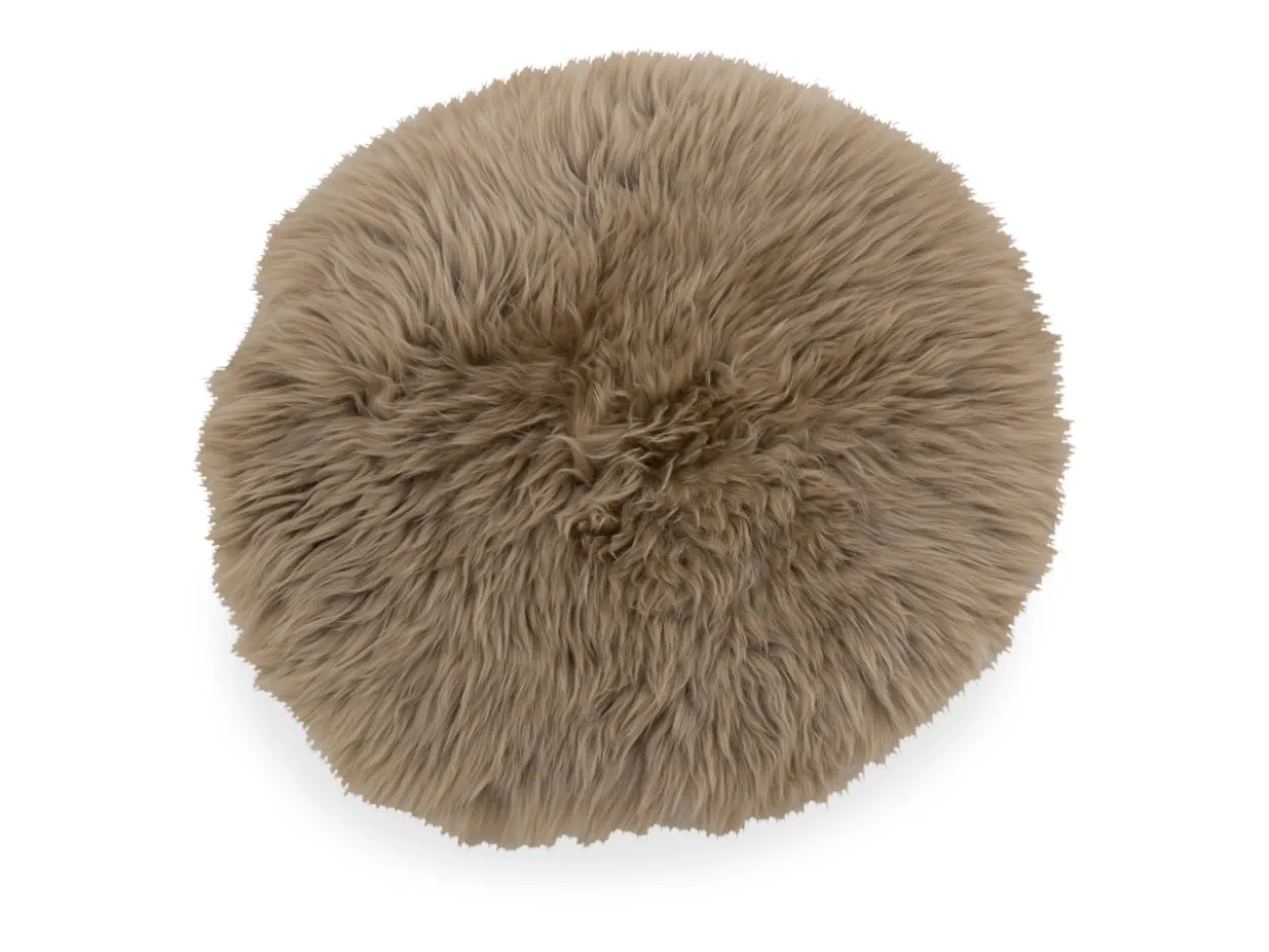 Sitzkissen LAMMFELL taupe