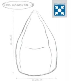 Sitzsack BRAVA XXL