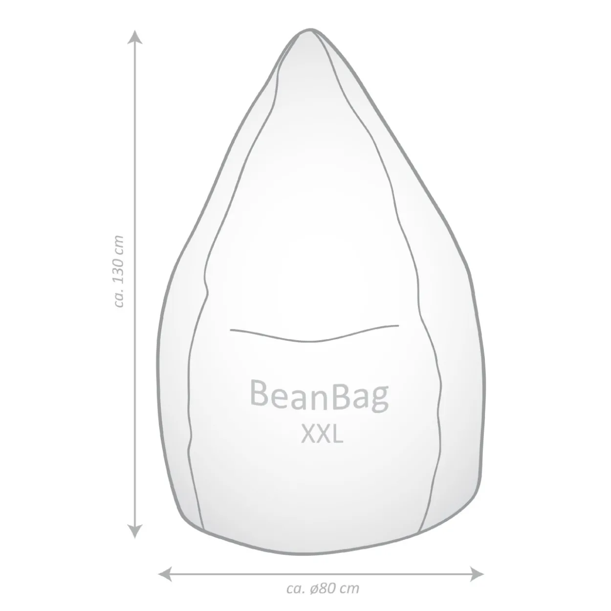 Sitzsack BRAVA XXL