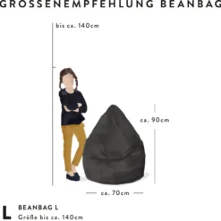 Sitzsack EASY L