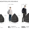 Sitzsack EASY XL