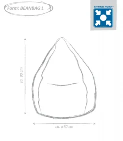 Sitzsack MALIBU L
