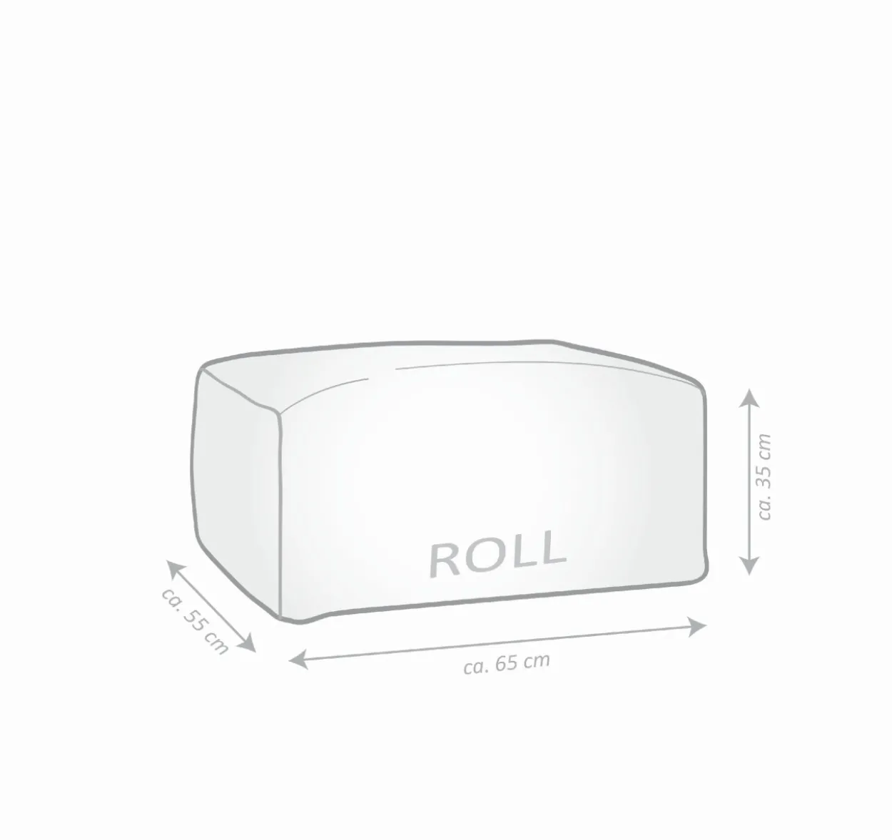 Sitzsack ROLL SOFTY