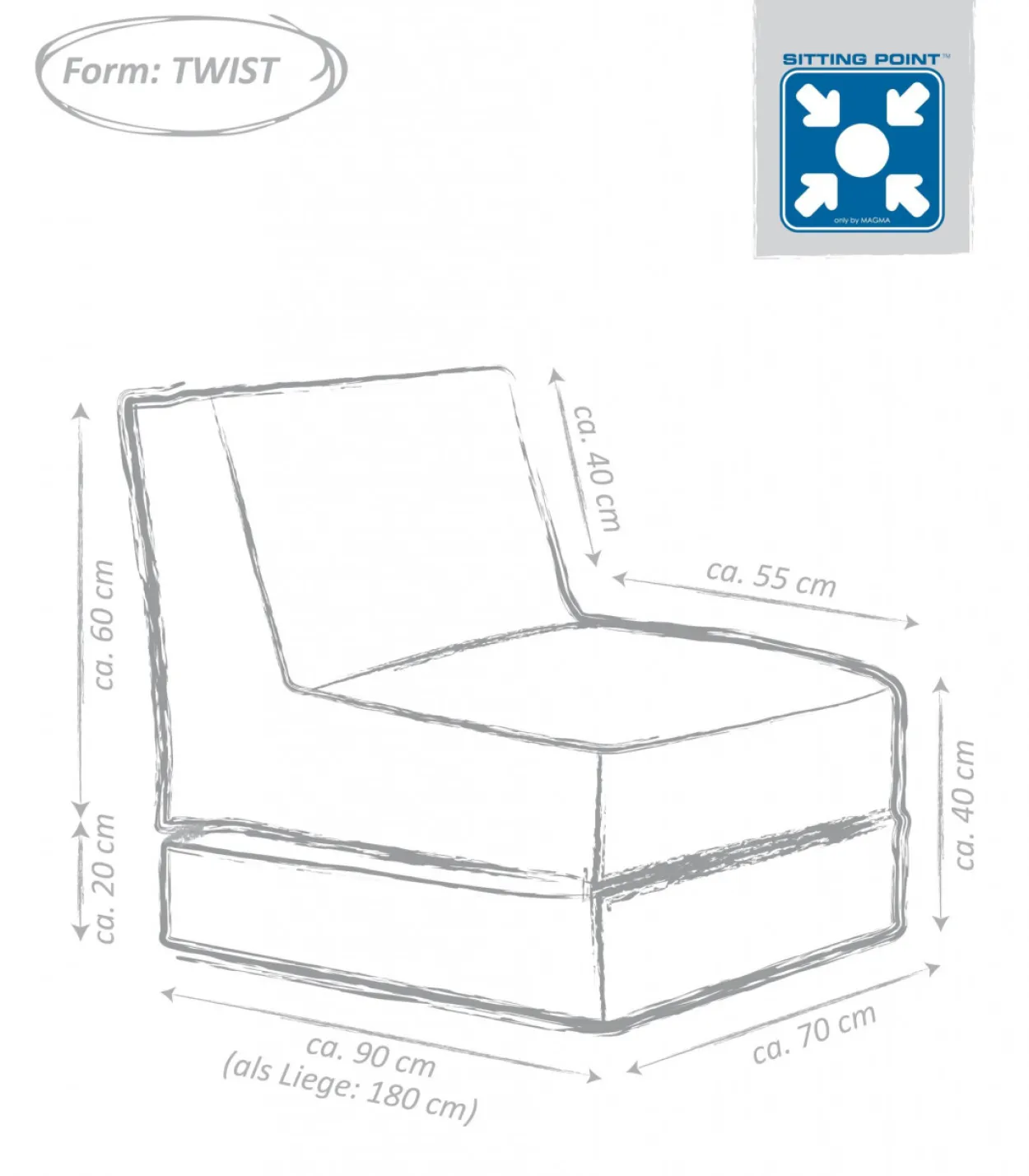 Sitzsack SCUBA