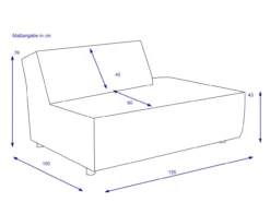 Sofaelement SANSIBAR PADBORG