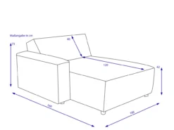 Sofaelement SANSIBAR WESTERLAND