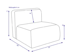 Sofaelement WAIDA