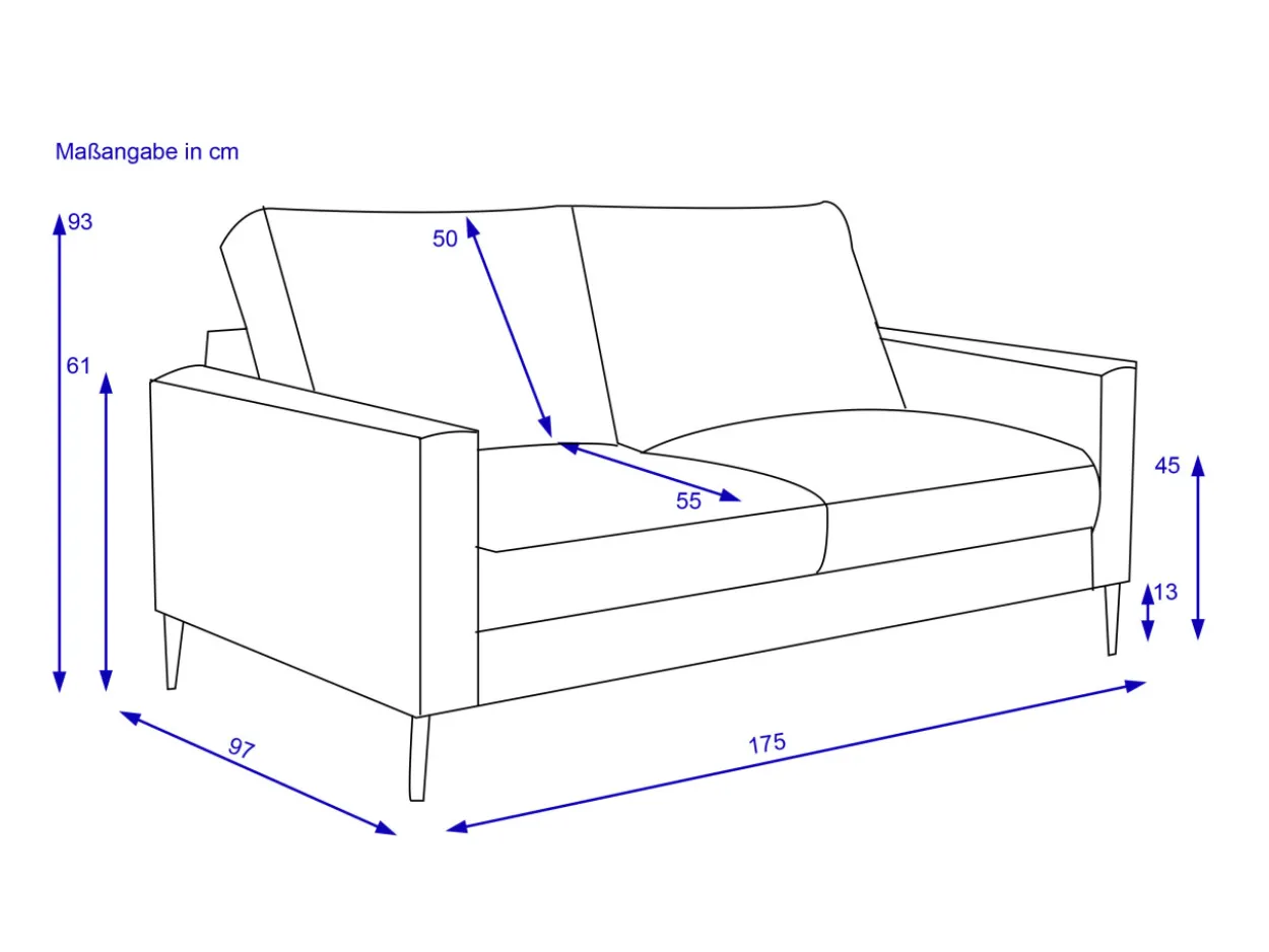 Sofa 2-Sitzer BOLKO