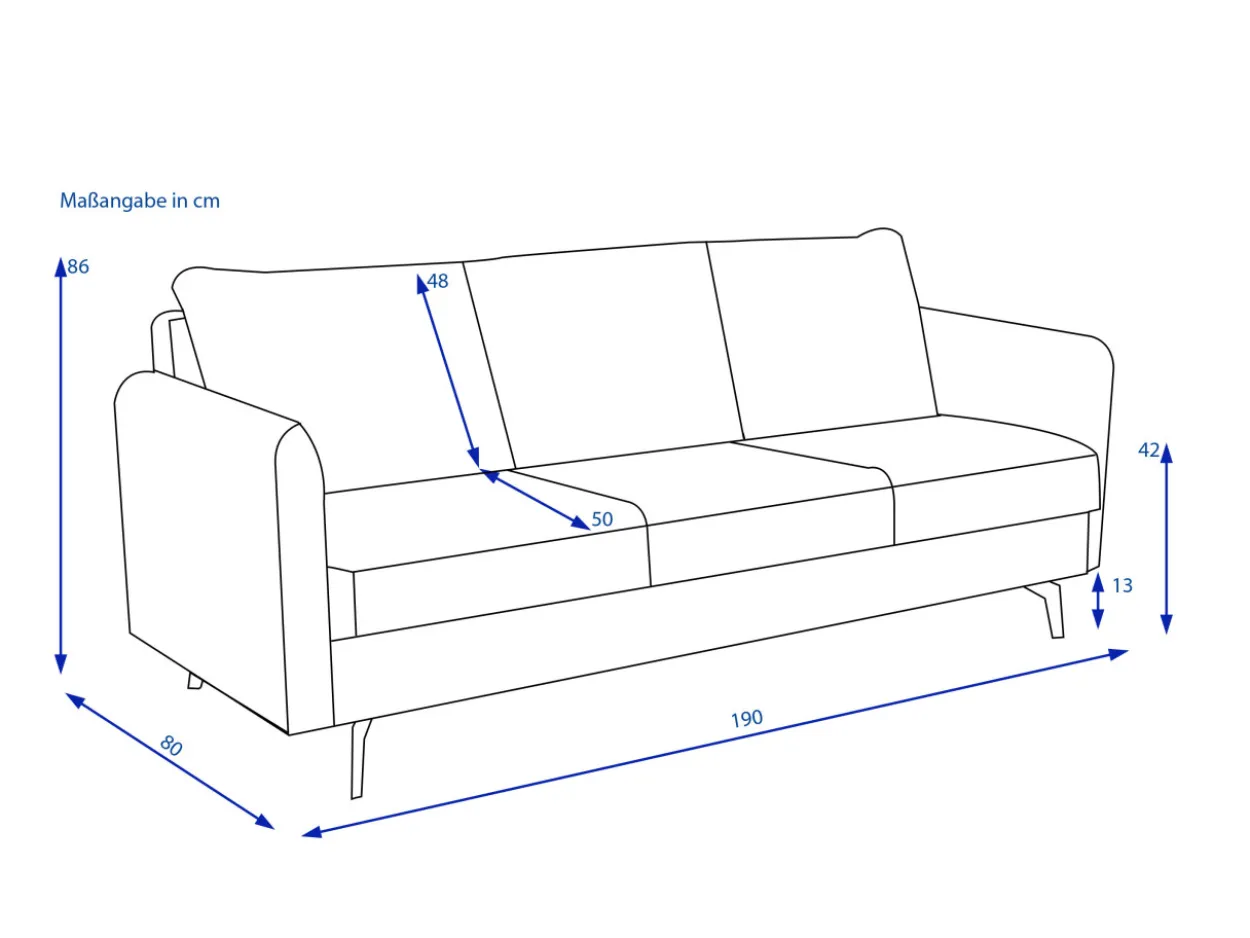 Sofa 3 Sitzer JENIK