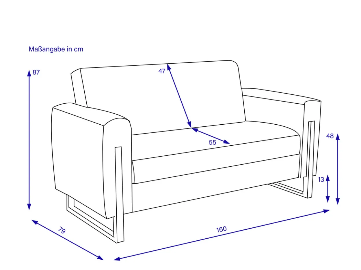 Sofa 2 Sitzer JOSCHA