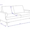 Sofa 3-Sitzer KALVIN