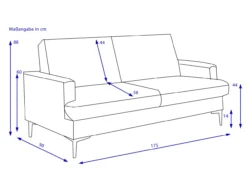 Sofa 3-Sitzer KALVIN
