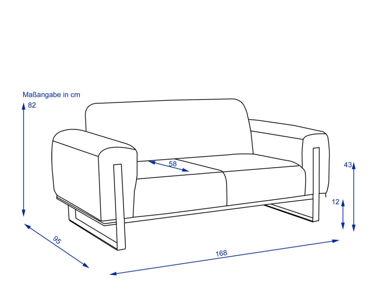 Sofa 2 Sitzer MUNIR