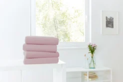 Spannbettlaken TEDDY mauve