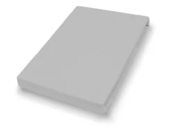 Spannbettlaken 190x200 grau