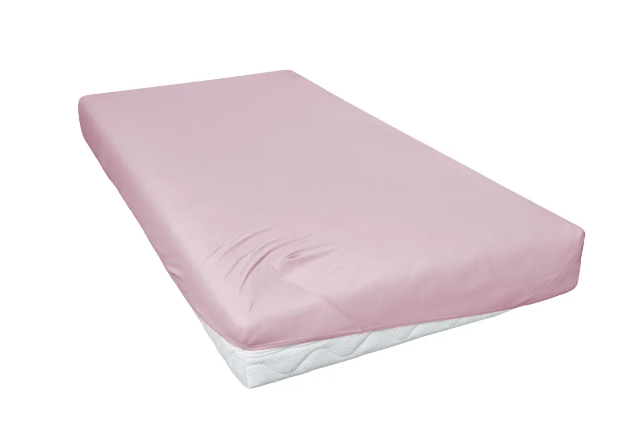 Spannbettlaken 190x200 mauve