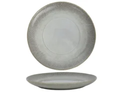 Speiseteller SIDER graubraun
