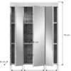 Spiegelschrank LAMBADA