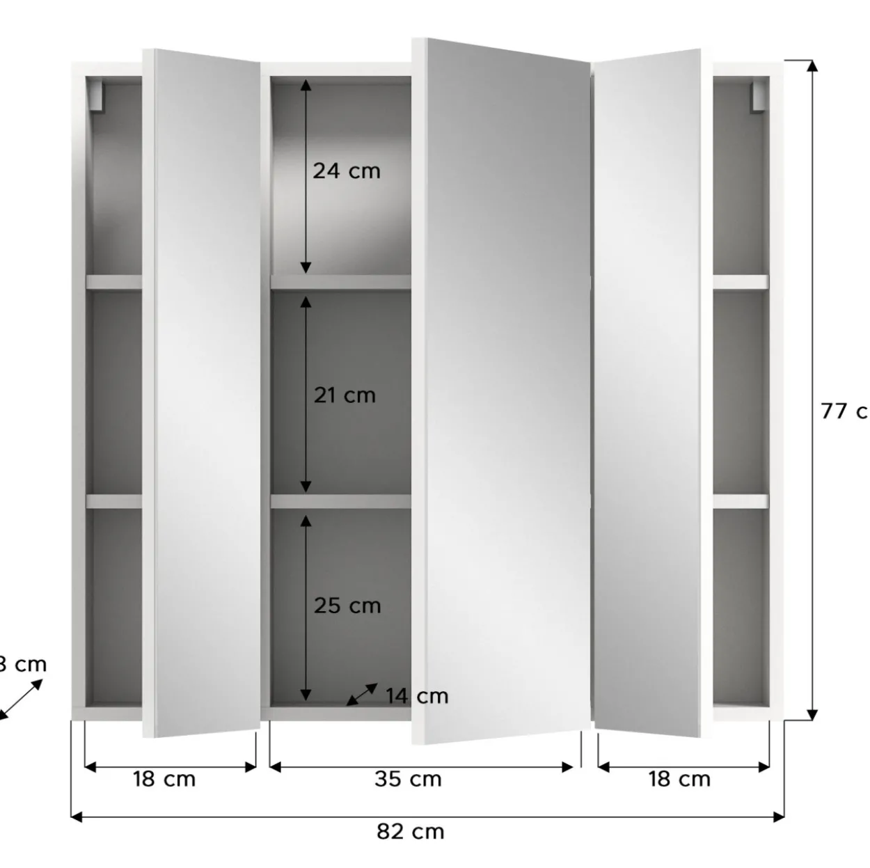 Spiegelschrank VIRA