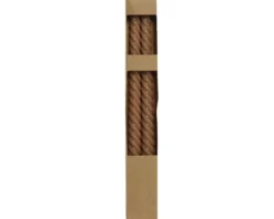 Stabkerzen-Set TWIST braun