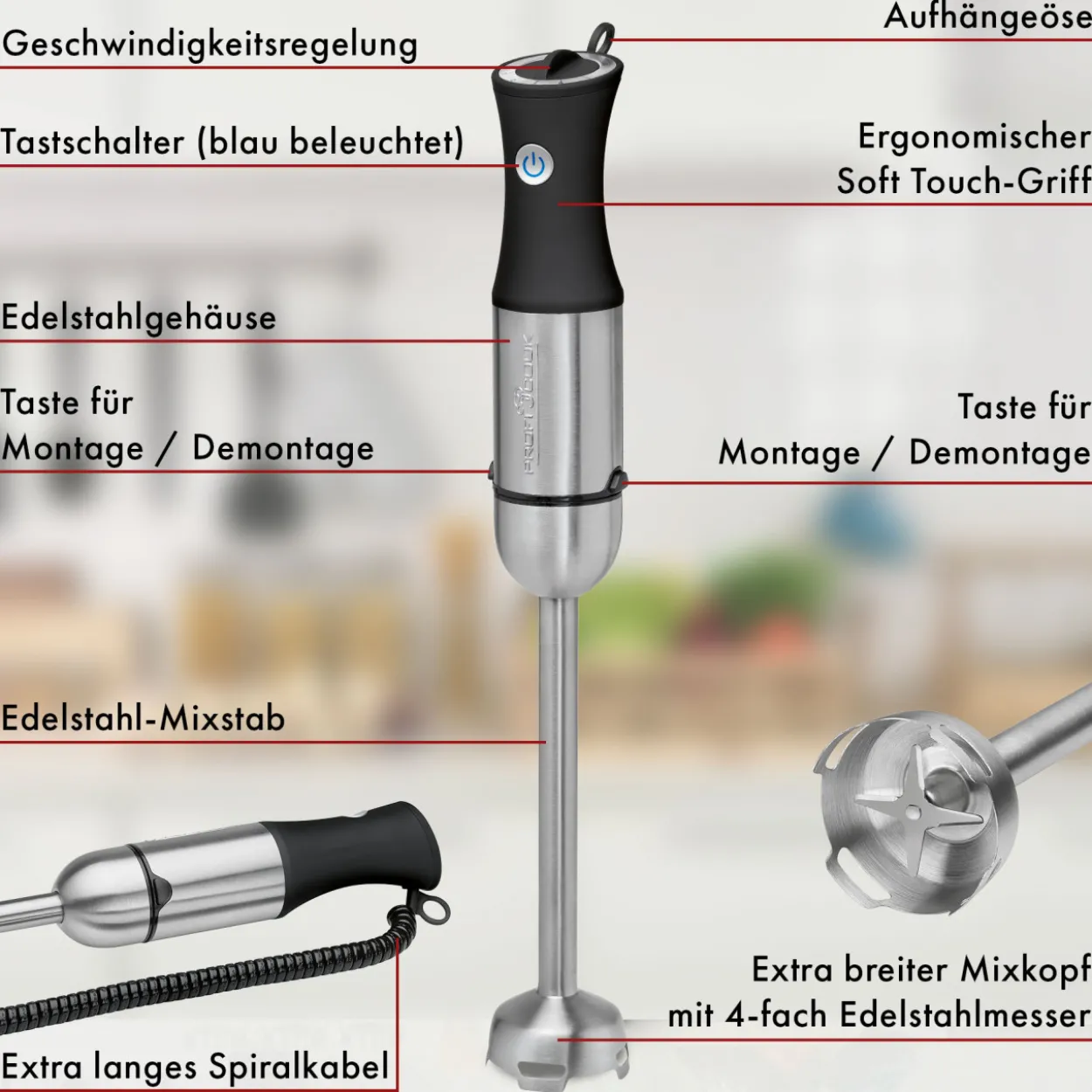 Stabmixer PROFICOOK